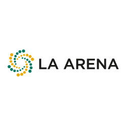 la arena logo png